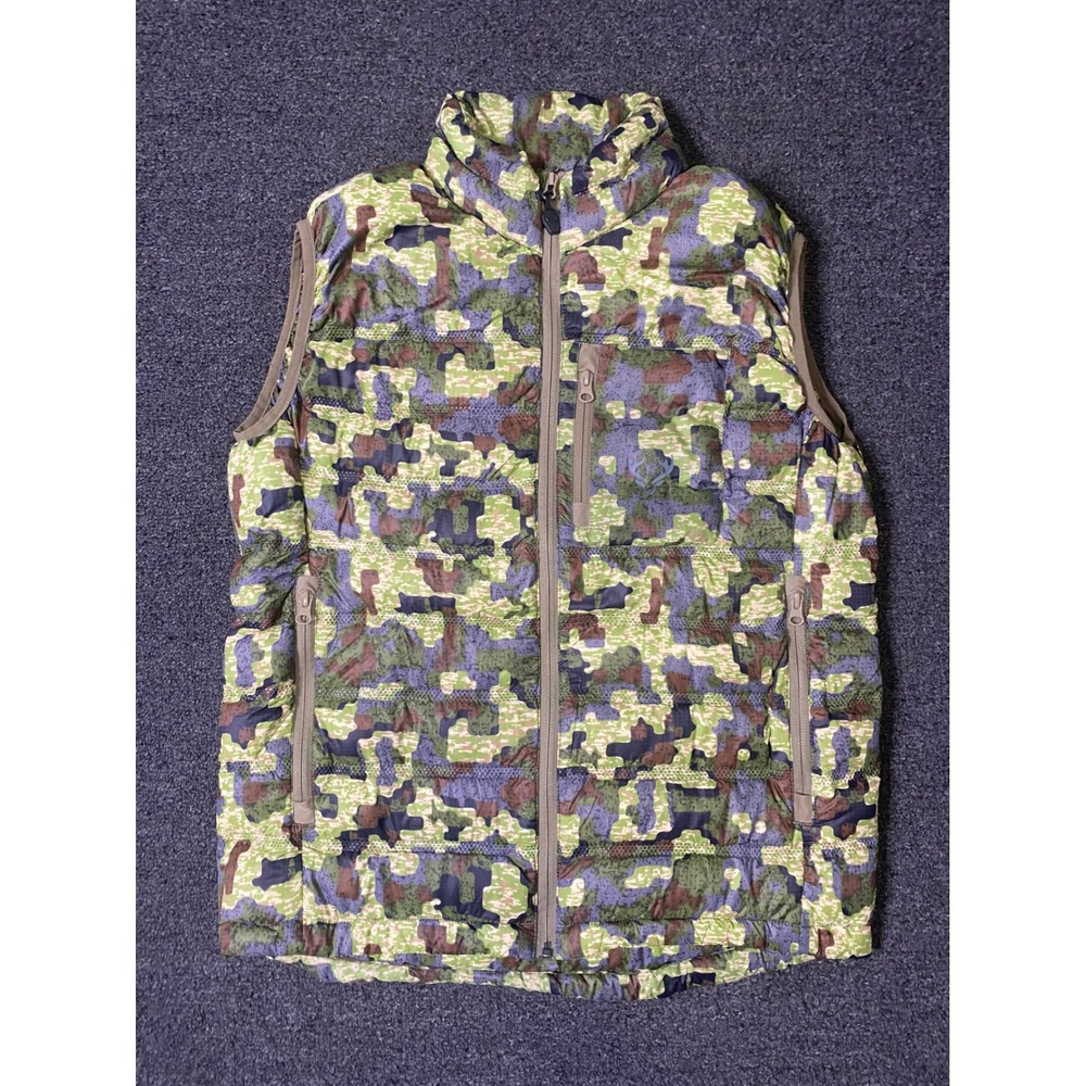 FORLOH ThermoNeutral Down Vest Deep Cover Camo Men Medium Light Hunting Gear USA